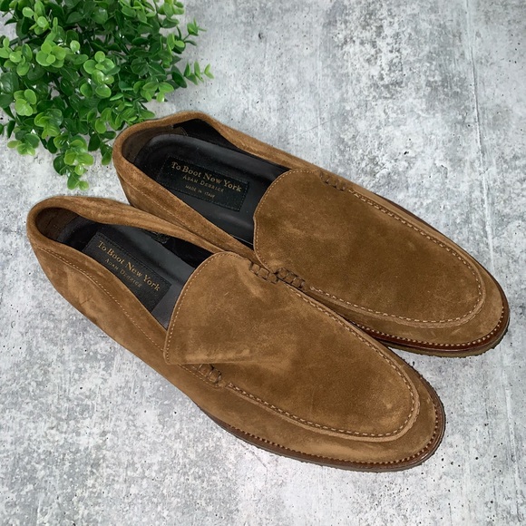 Boot New York Brown Suede Loafers